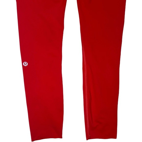 Lululemon Fast & Free 7/8 Tight II Non-Reflective Nulux 25" Dark Red W5BXQS SZ 4 - Picture 12 of 13
